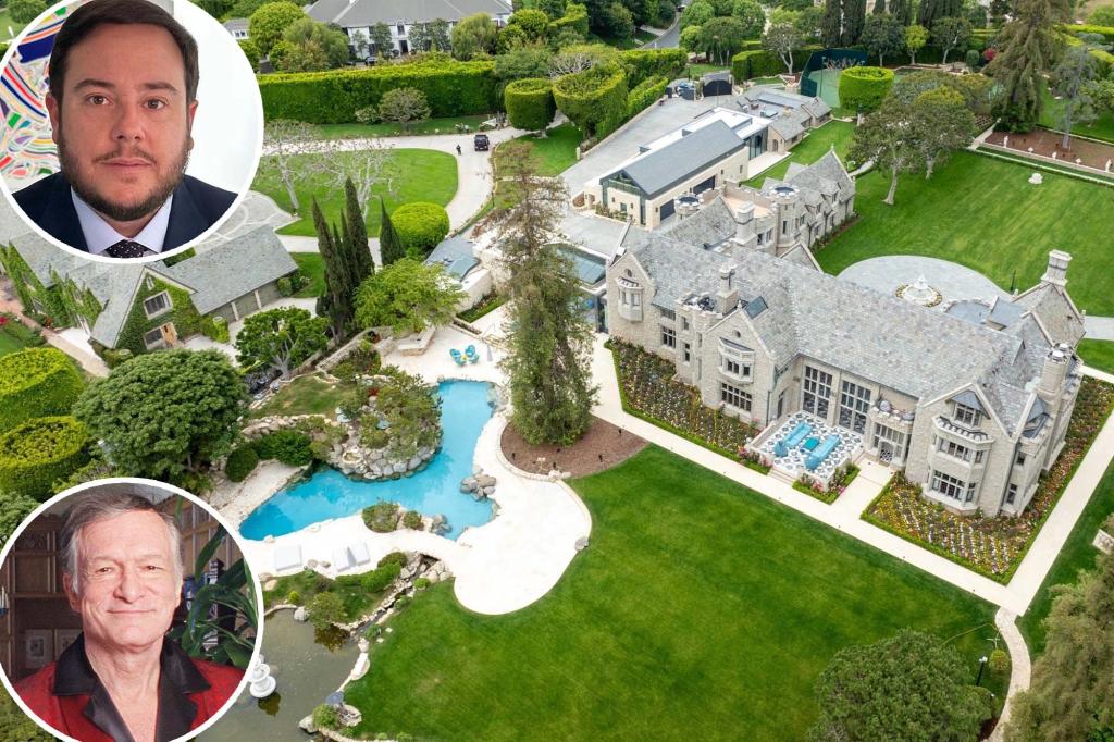 The Stunning Refreshing of the Playboy Mansion discovered after a 5-year renovation by the billionaire owner