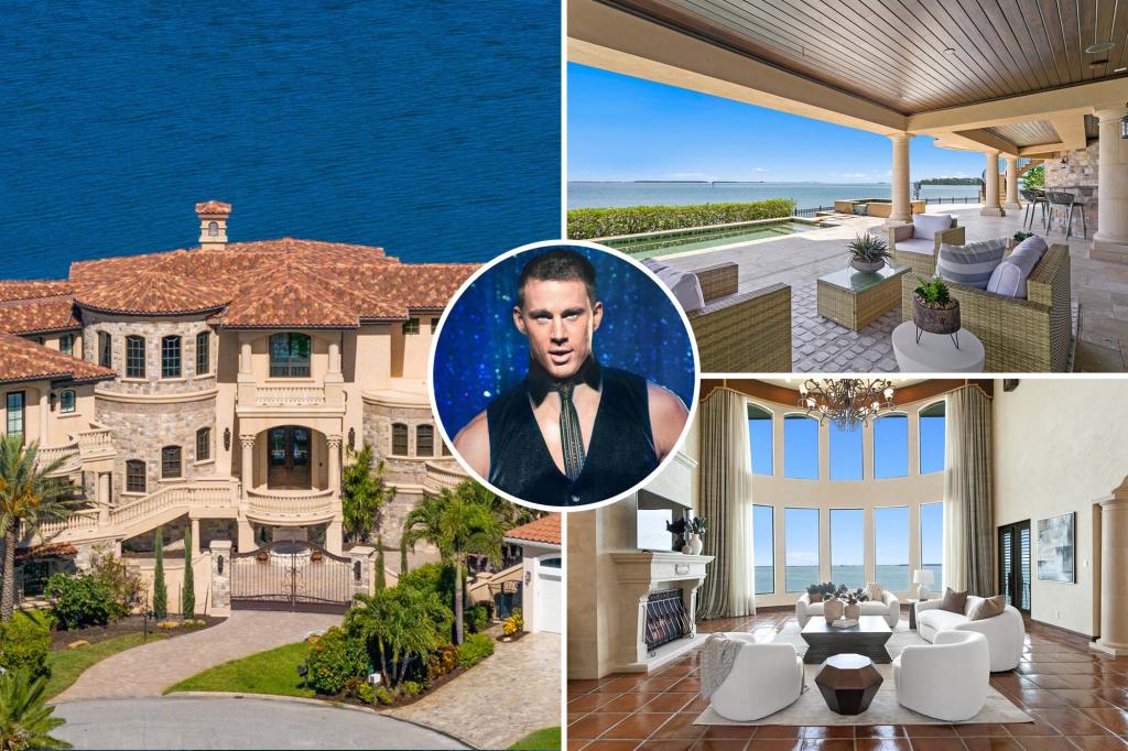 Fans 'Magic Mike' can buy $ 12m mansion in Florida where Channing Tatum worked on his day's work