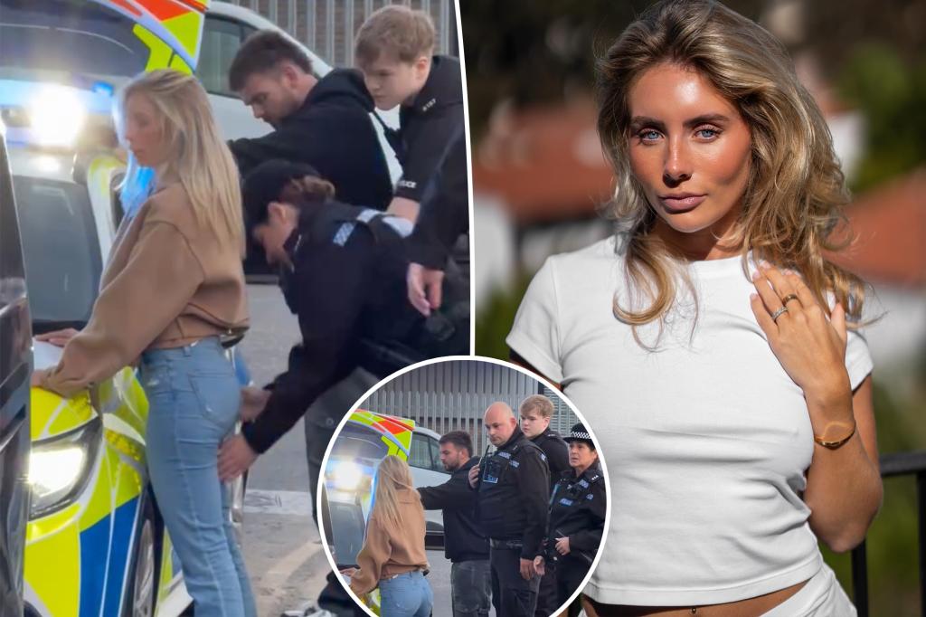 Single Star Bonnie Blue struck by police in 'dramatic arrest' - here's what actually came down down