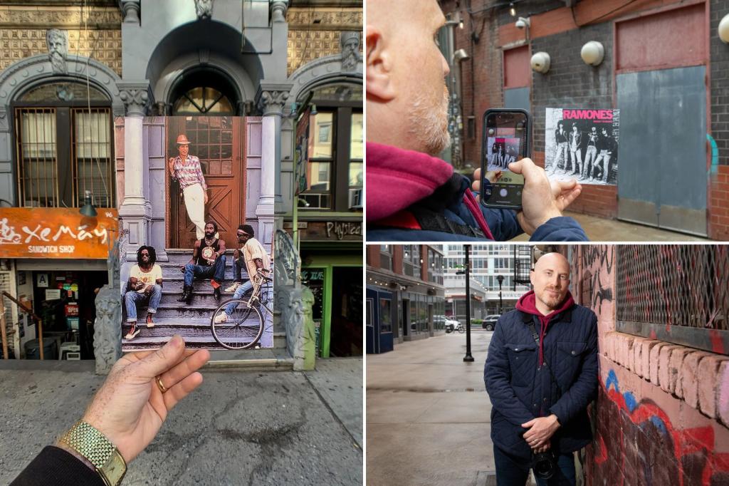 Exclusive | NYC is full of iconic rock'n'roll moment like Bob Dylan album cover - and this photographer is highlighting the story