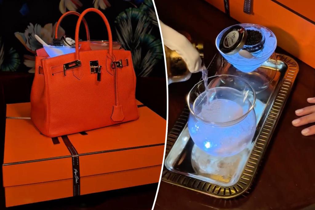 Ritzy Restaurant, Celeb-Fave sells a $ 33K cocktail-and comes with a Birkin bag