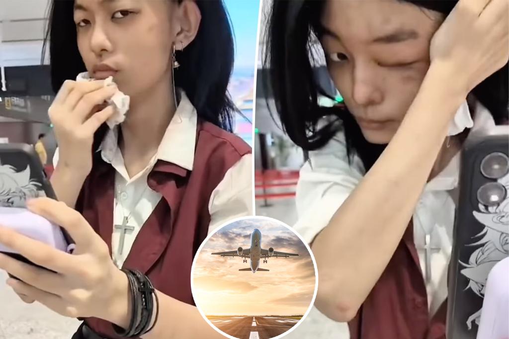 Missing Pssenger was forced to clean the heavy makeup because her face did not match her passport: 'You are looking for trouble'