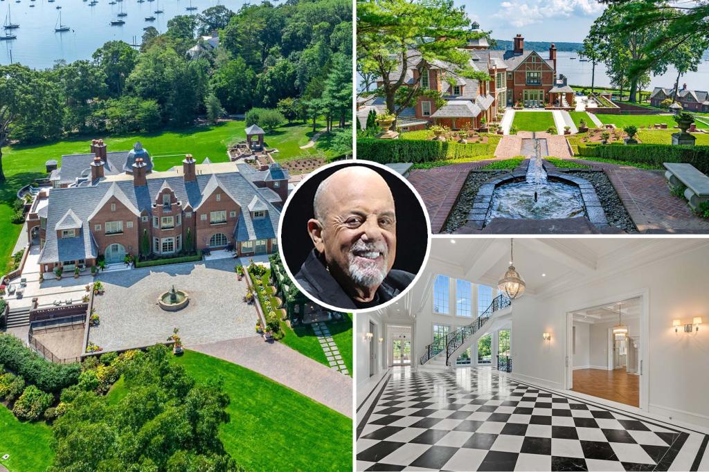 Exclusive | Billy Joel now requires $ 29.9 million for a 14 -acre movement of his Middlesea complex, including his main palatal home