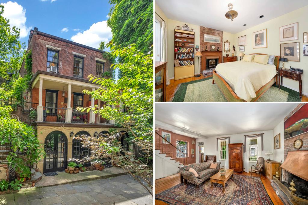 Exclusive | A charming home in a Square Square-Content's secret courtyard that is closed to the public will soon list $ 3.75 million