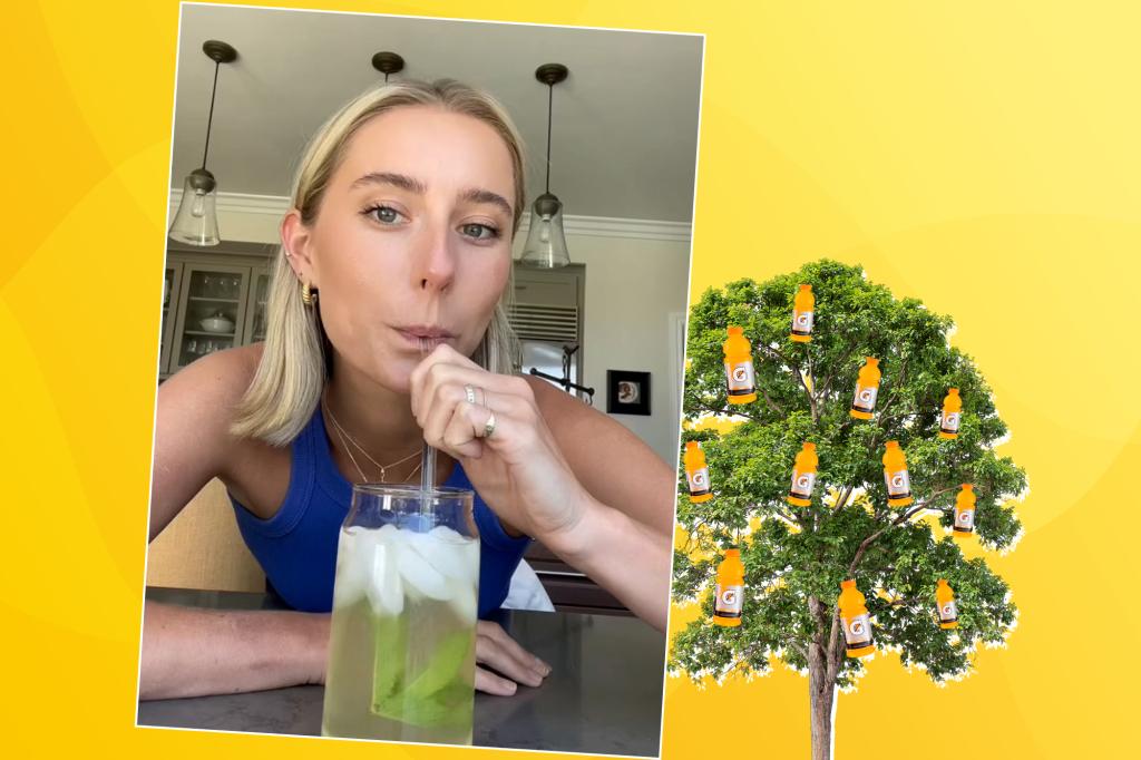 Nutritionist shares a 6 -ingredient recipe for 'nature gattarade' to stay hydrated without food or artificial sweetener