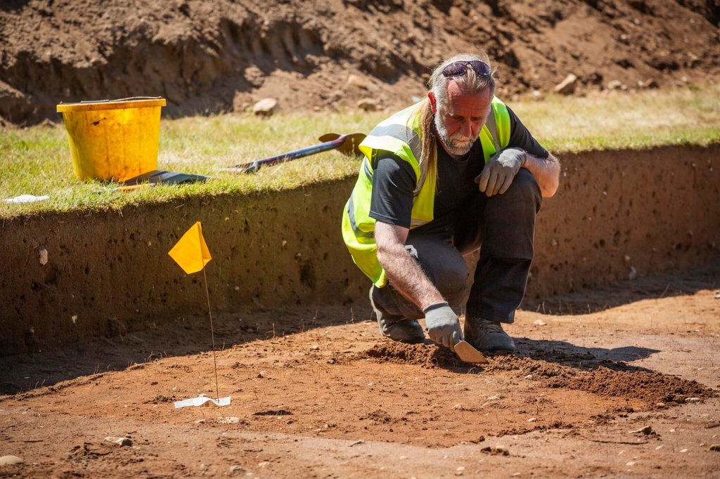 Archaeologists recently found a 1,500-year-old bucket in an ancient Anglo-Saxon cemetery in Sutton Hoo, one of England's most historic places.