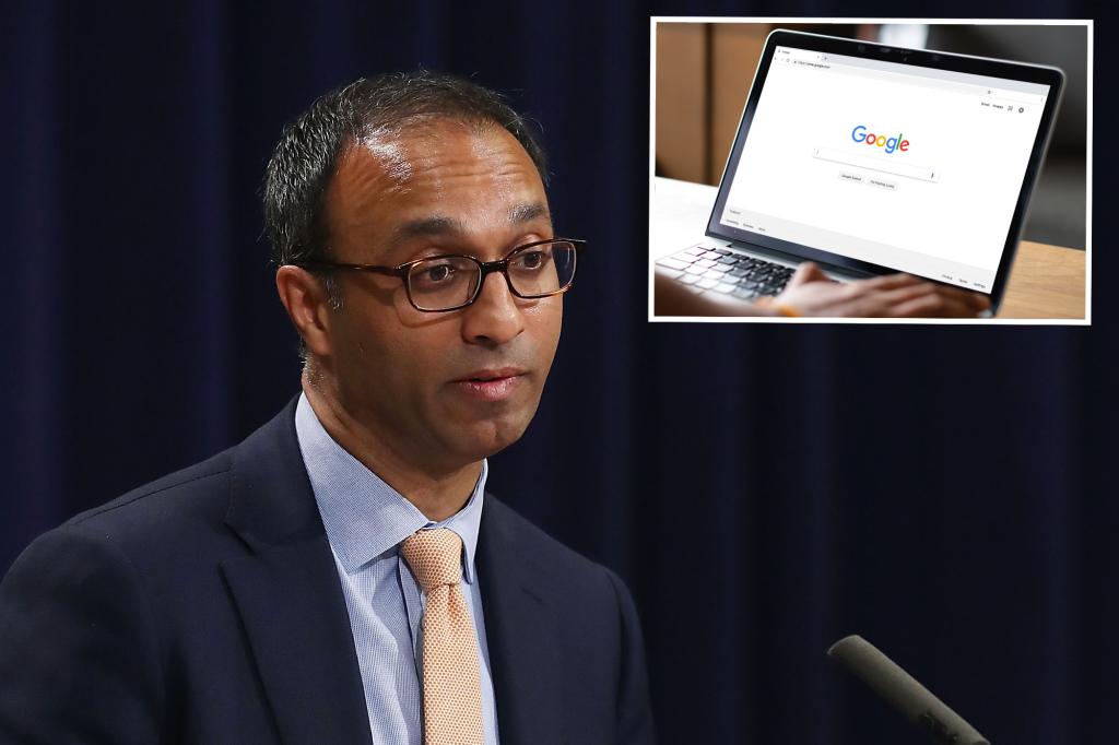 Judge on Google Antitrust Judgment Print Doj for the role of him in future competition