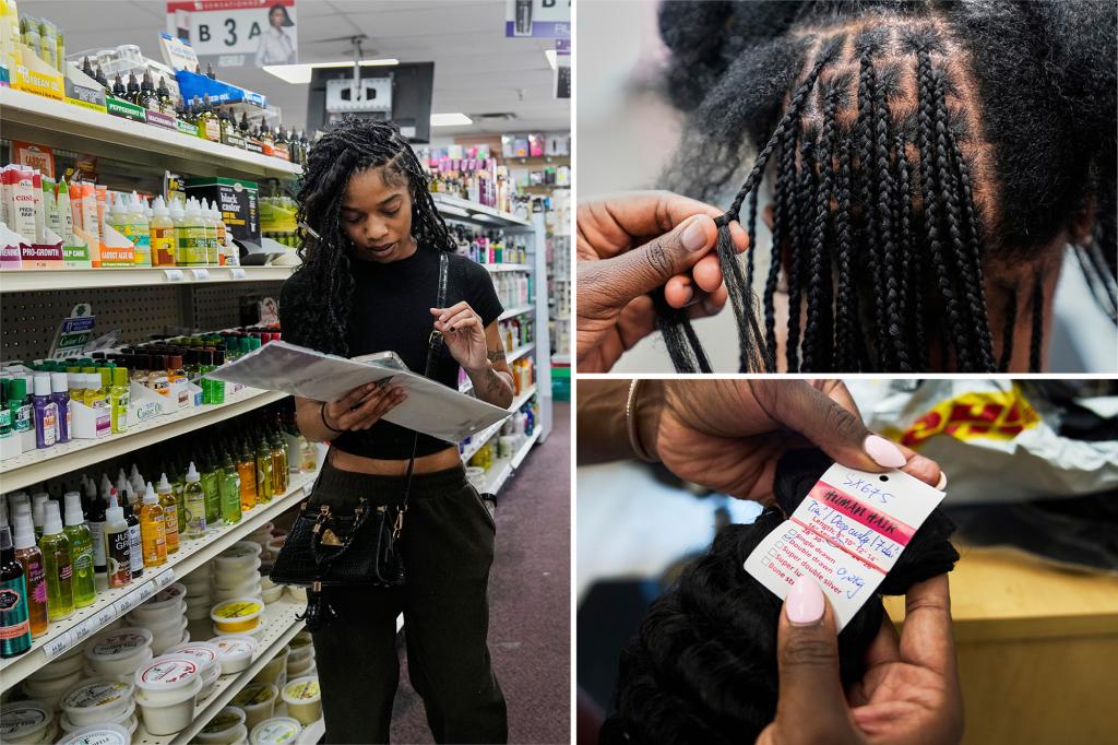 The black hair industry imports products from China. Here's what the braid fees and wig mean