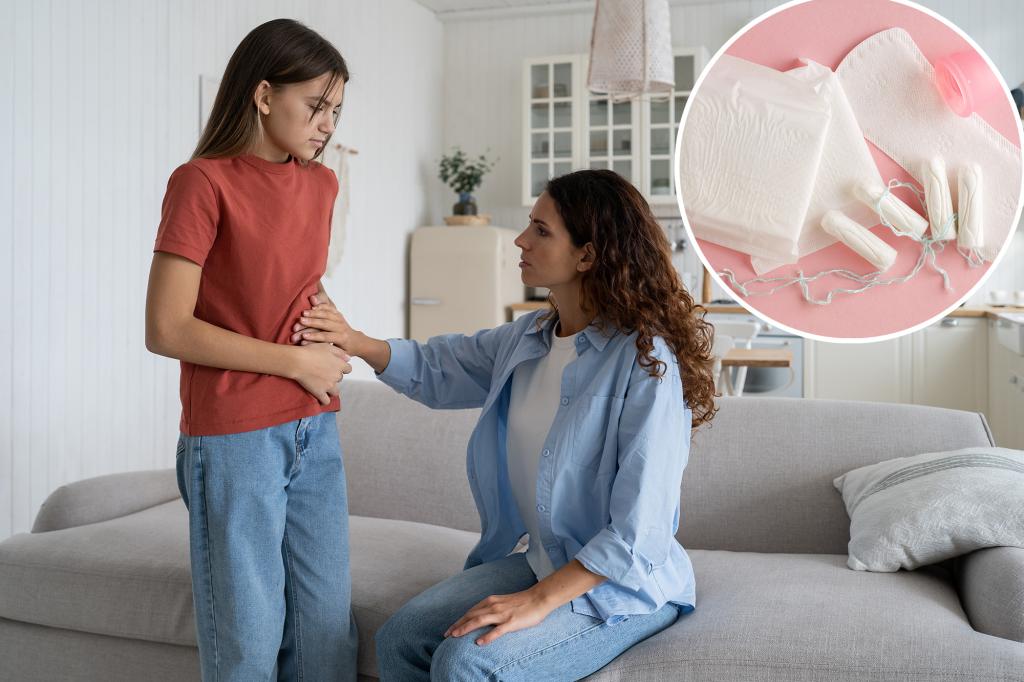 Why is a mother trying to delay her daughter's first period - while experts warn of the risks of early puberty