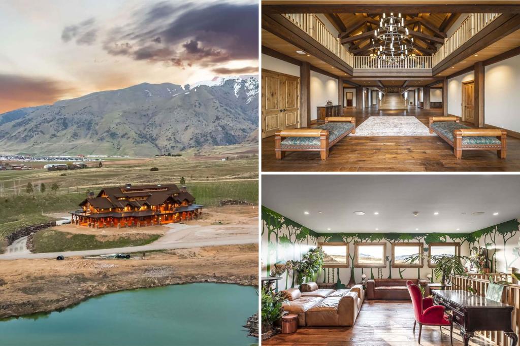 Residence inspired by Disney-70K square meters-the largest house with a family in utah-godet the auction block