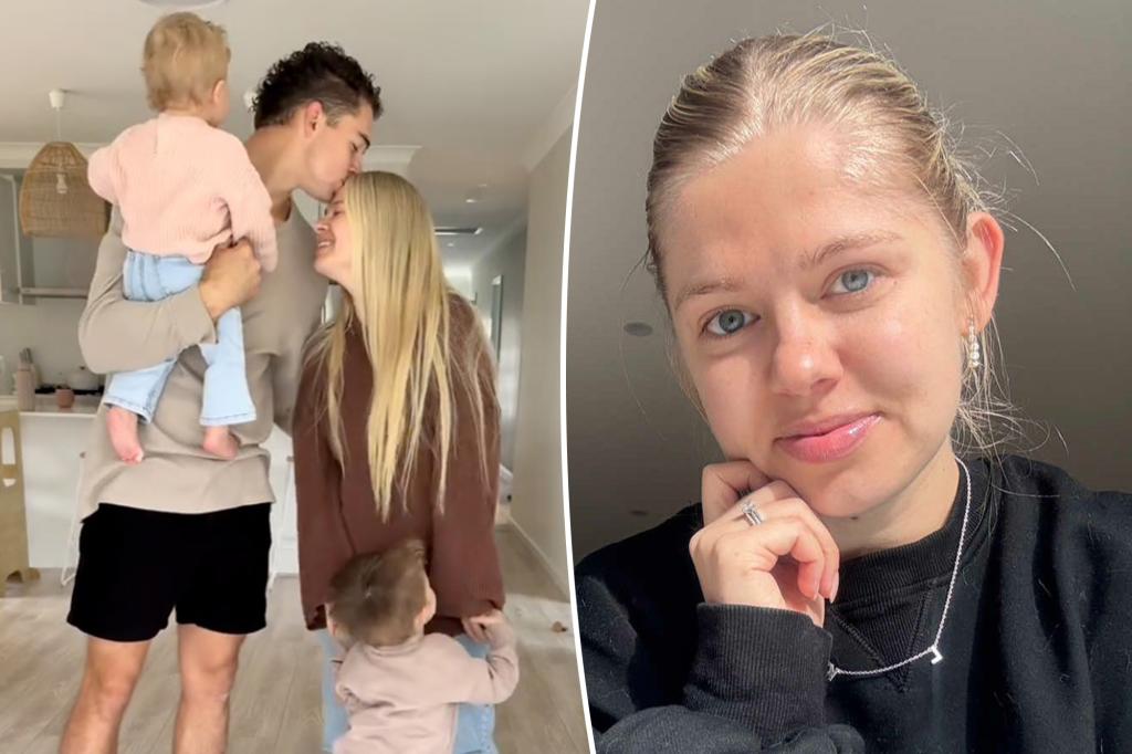 The woman's goal was to be a mother of staying home and living in a income, though her 'financial addiction' shares the internet