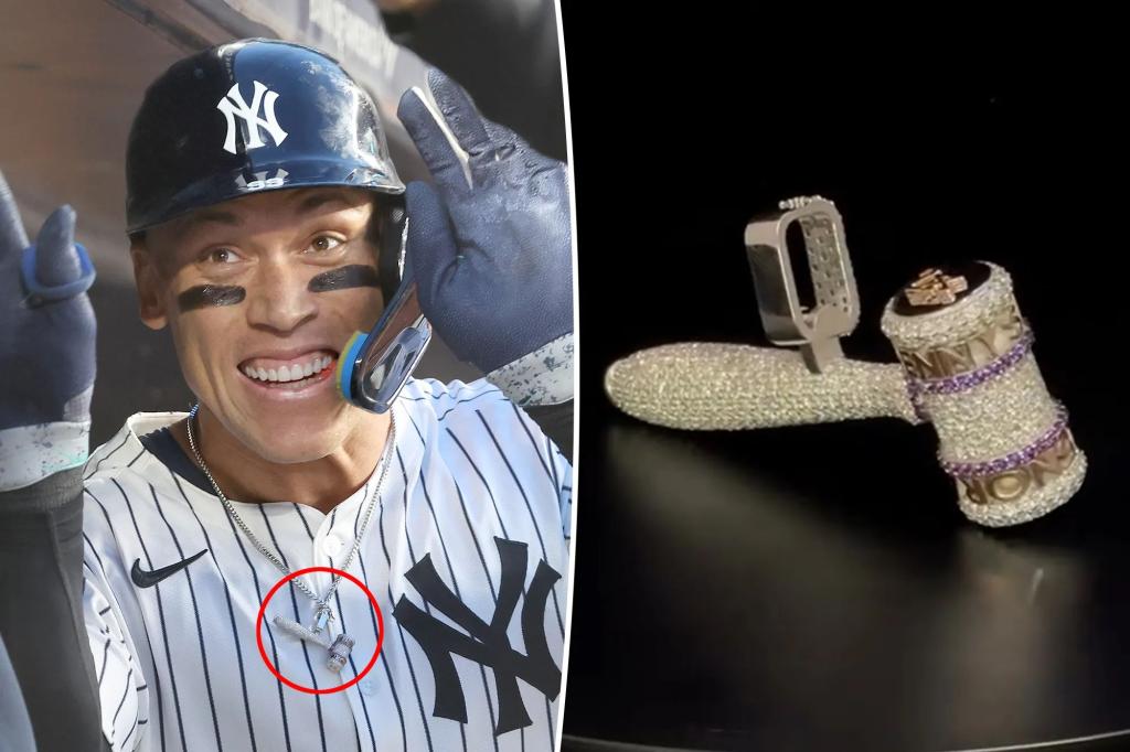 Exclusive | Gavel Gavel Gavel Gavel's Diamond of Aaron Judges were given to him by a teammate - and he has hidden special details: he 'loved him'