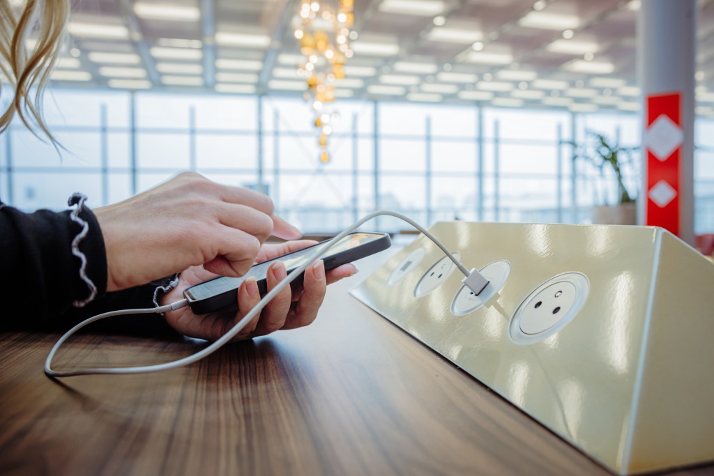 A device that is uploaded to your USB airport port.