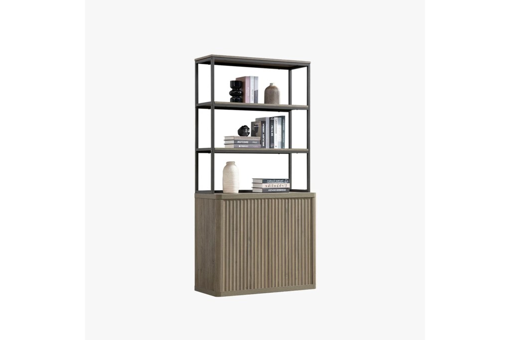 Book rack sicotas cas with 2 doors