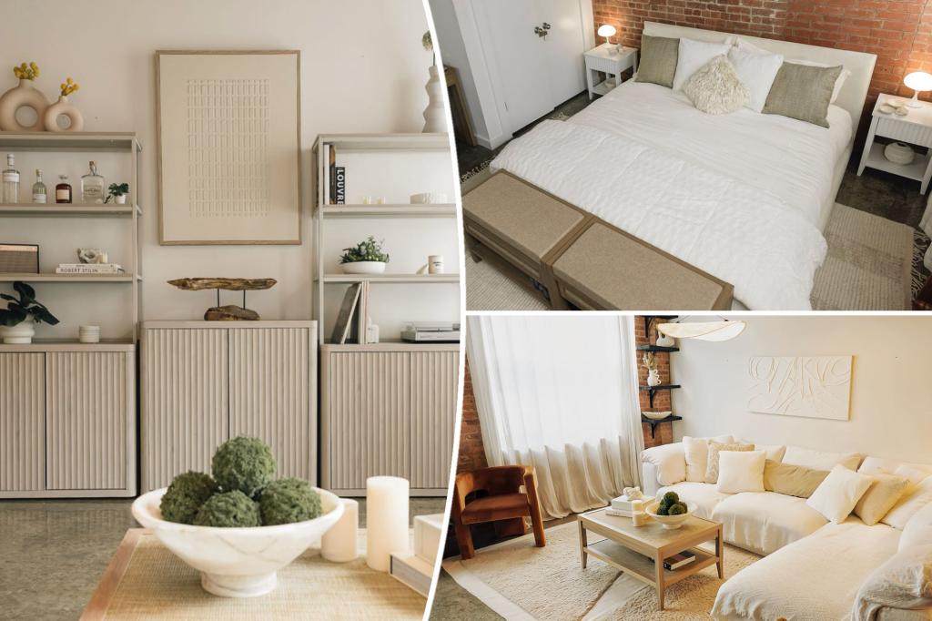 I turned my friend's apartment into an urban oasis for about $ 2,500 - here's how is how
