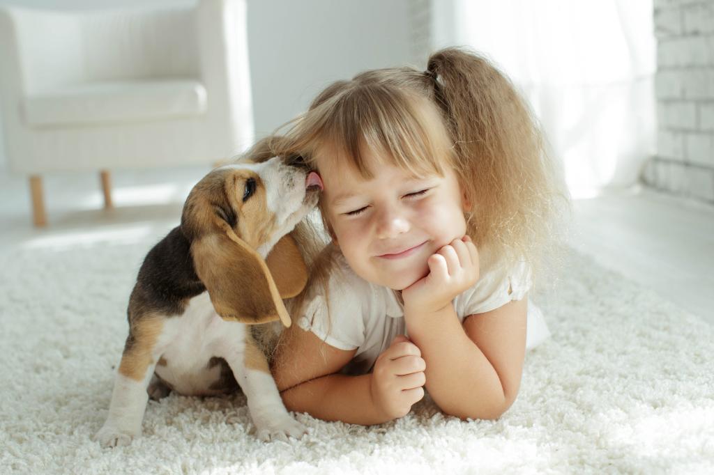 Having a dog in early childhood can prevent children from developing this health issue