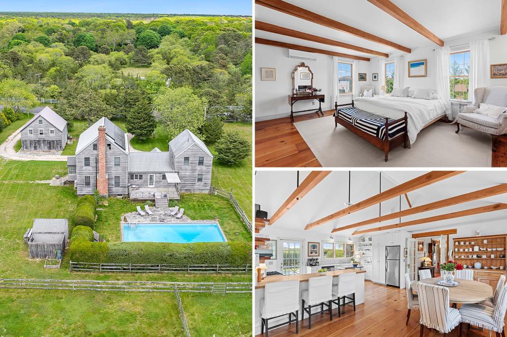 Exclusive | Home on the stylish farm in the next and next Hamptons' future and next to Hamptons looking for 4.9 million dollars
