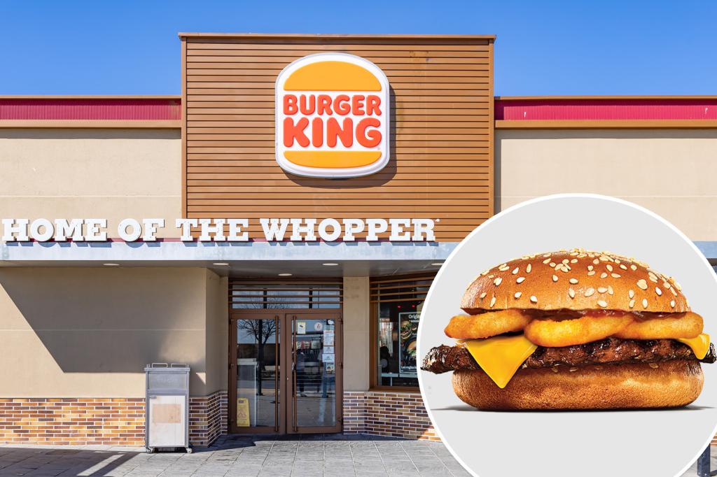 Burger King reveals the new menu article in this country - and is a delightful node for Americans