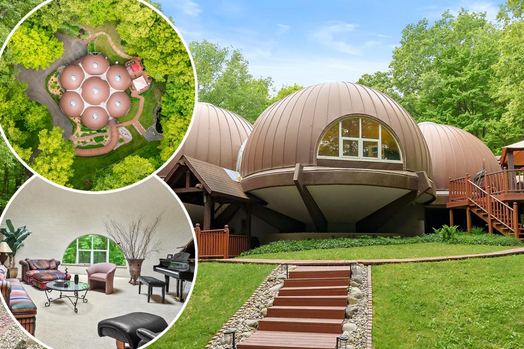 Quirky 1.9 million dollars with many homes designed by Orthodontist creative lists for sale: 'It looks like a set of cinnamon herds'