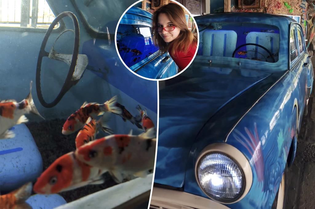 The student discovers the hidden aquarium in the shocking place: 'really really dangerous'