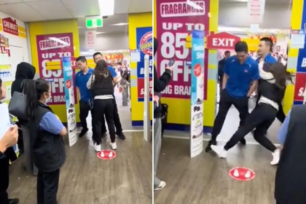 Employees face striped shooting claims trying to leave the store in dramatic footage: 'Amazing Job'