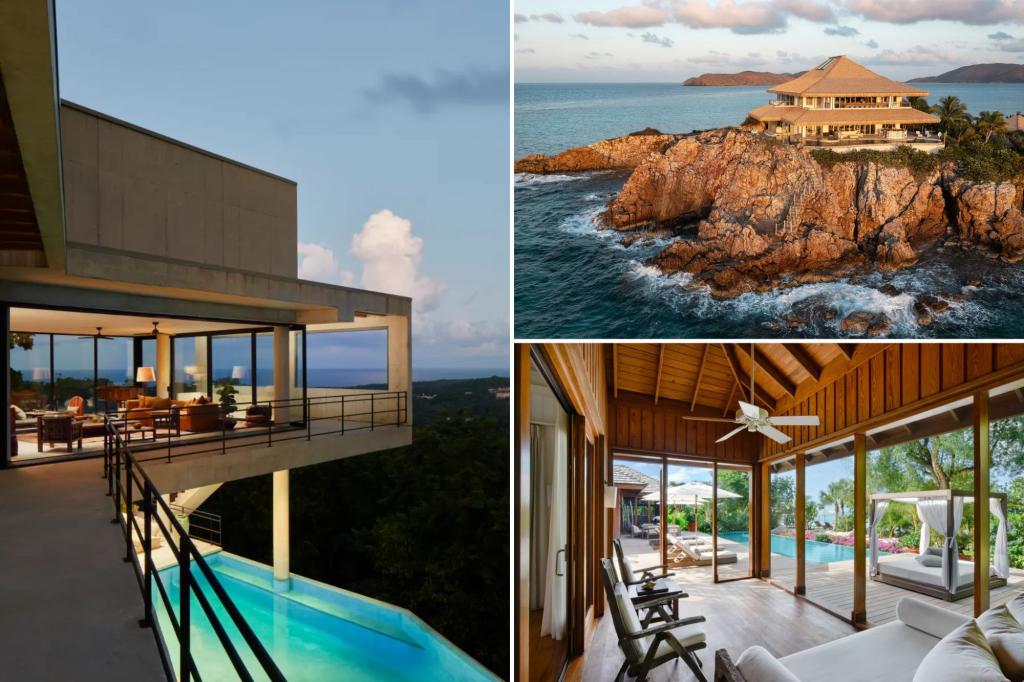 Three Celeb -owned children who can rent for future holidays