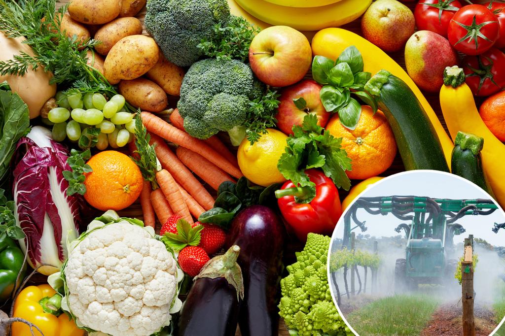 'Dirty Dosen' fruits and vegetables that are found to be contaminated with pesticides - including chemicals prohibited in the EU