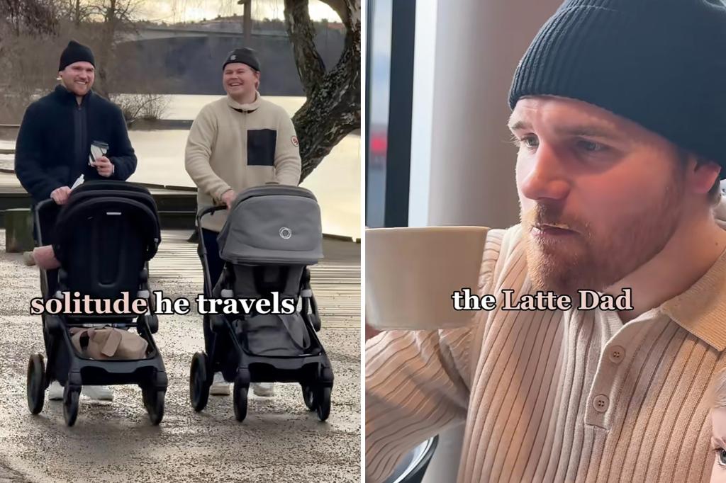 'Latte dads' are the latest phenomenon of Swedish parenting - and American mothers are extremely jealous: 'funny hot'