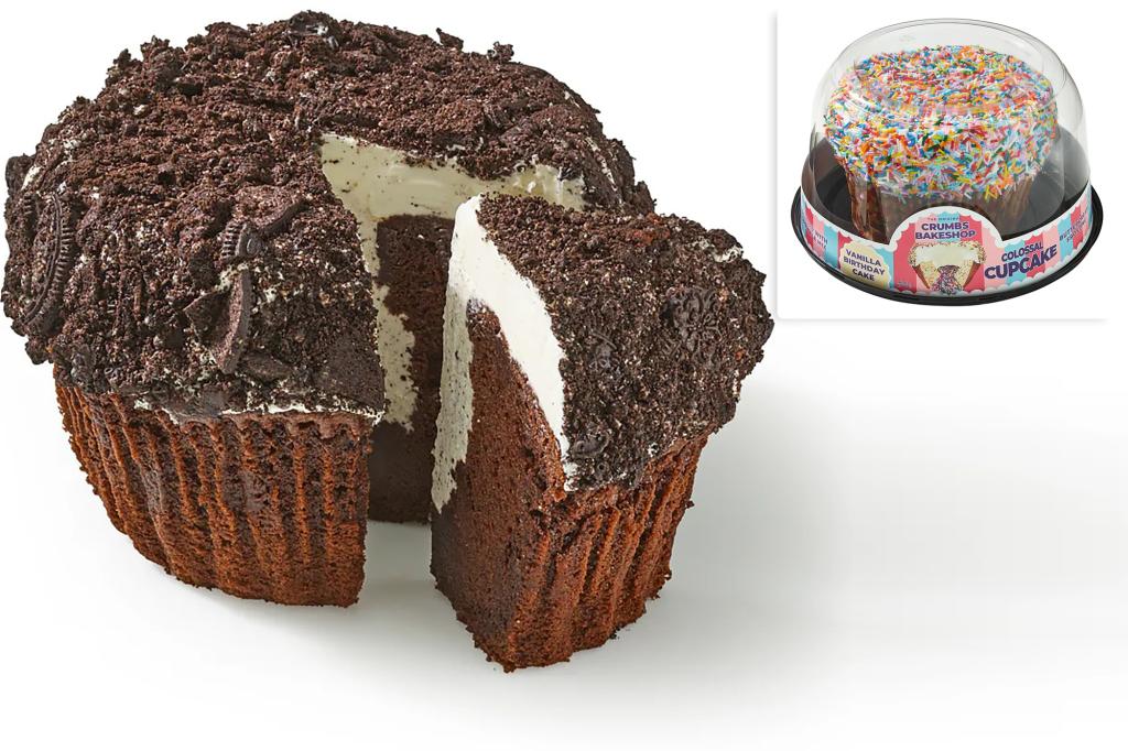 'Colossal' 4-Pound with 6,000 calorie Cupcake created by NYC Bakery Hits Supermarkets Supermarkette
