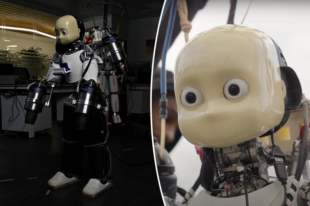 Flight of the robot 'with children's face' is the first of its kind -and is bothering people: 'What are we doing F -K!